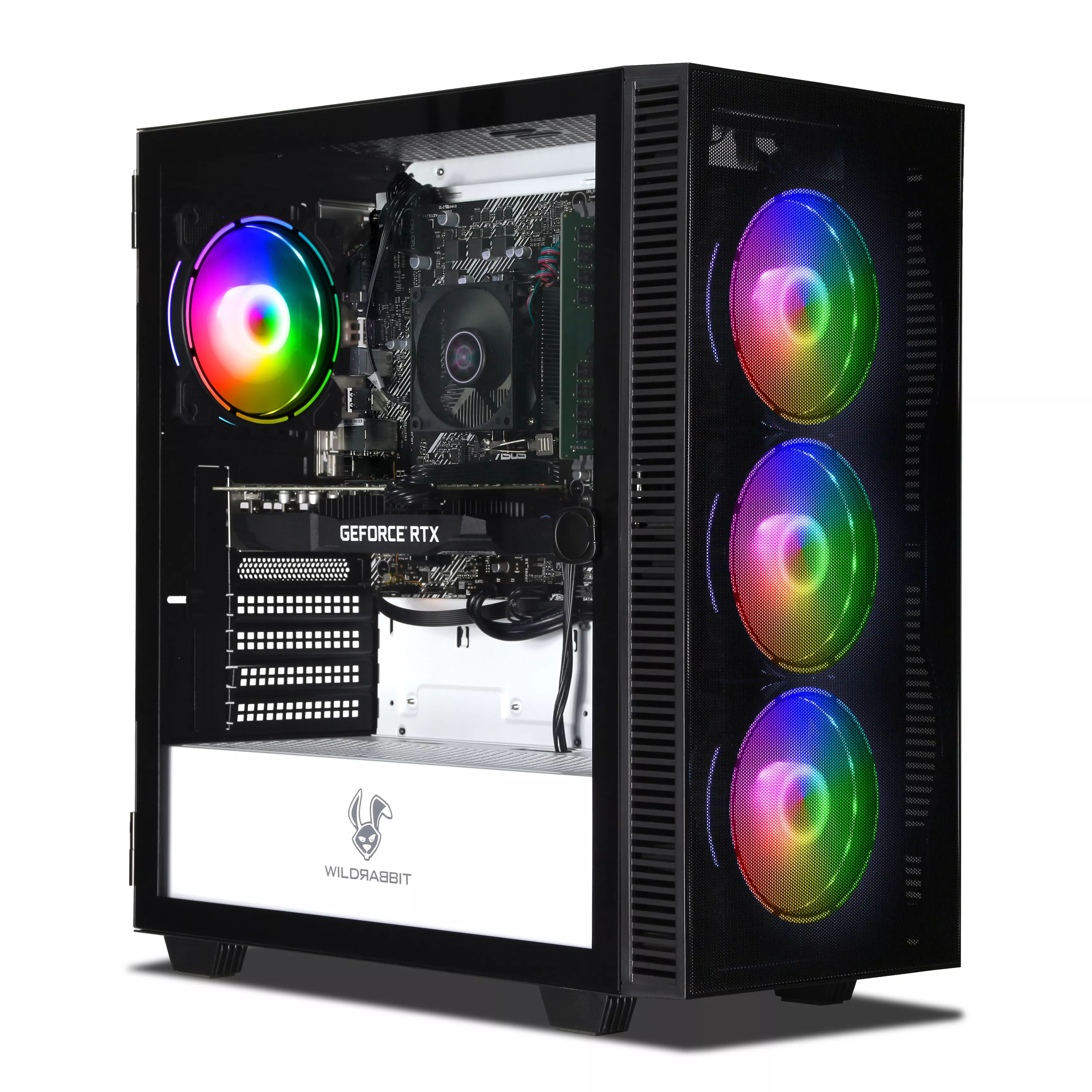 Radiant Gaming V3 | AMD Ryzen 5 5500 | Nvidia GeForce RTX 5060 8GB | 16GB RAM | 1TB NVMe SSD | Windows 11 | WLAN | Libre Office