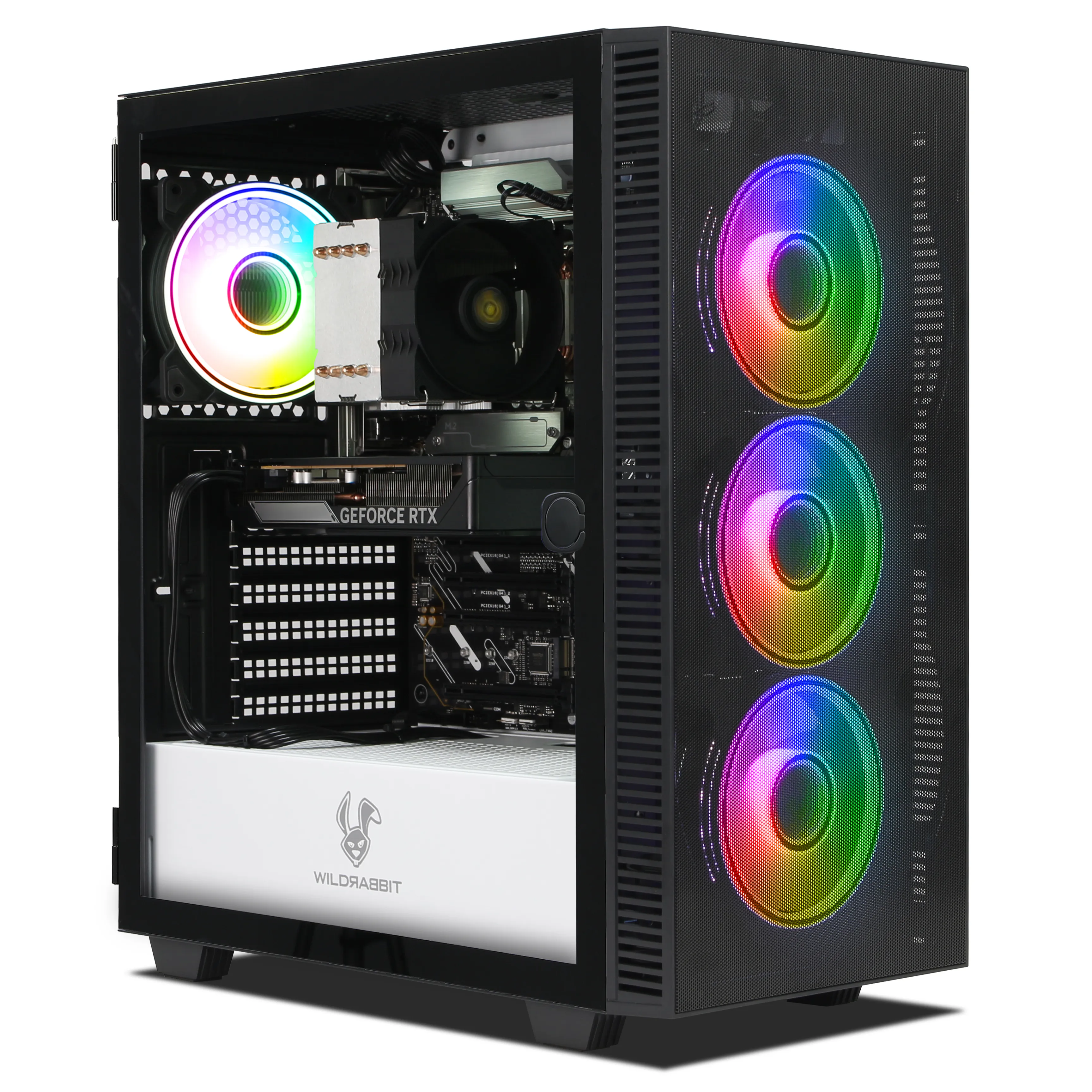 Wildrabbit Velocity RTX | Intel Core Ultra 7 265KF | Nvidia GeForce RTX 5060 8GB | 32GB DDR5 RAM | 1TB NVMe SSD | Windows 11 | WLAN & Bluetooth