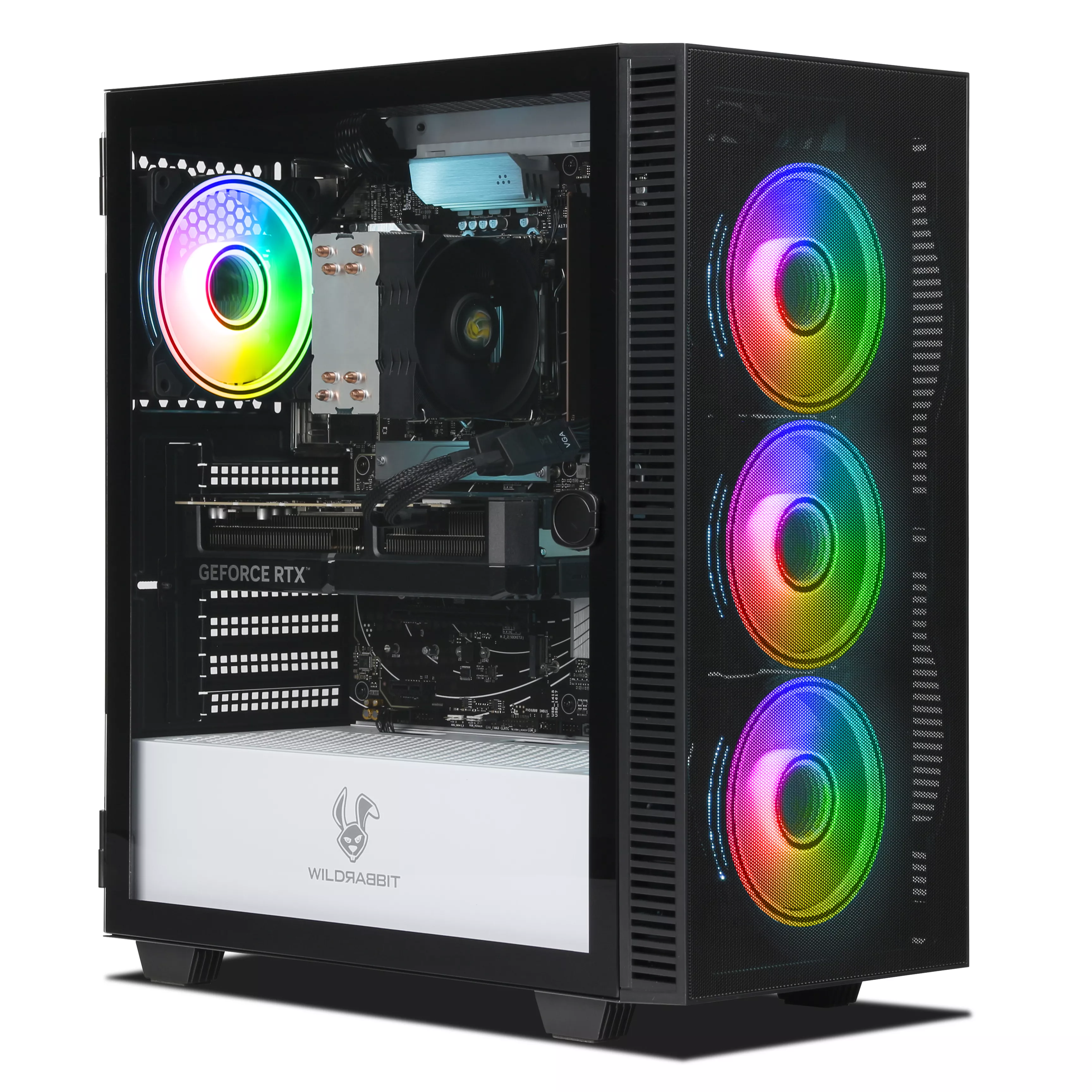 Ankermann Strike X 5070 Gaming PC | AMD Ryzen 5 9600X | Nvidia GeForce RTX 5070 12GB | 32GB DDR5 RAM | 2TB NVMe SSD | Windows 11 | WLAN & Bluetooth