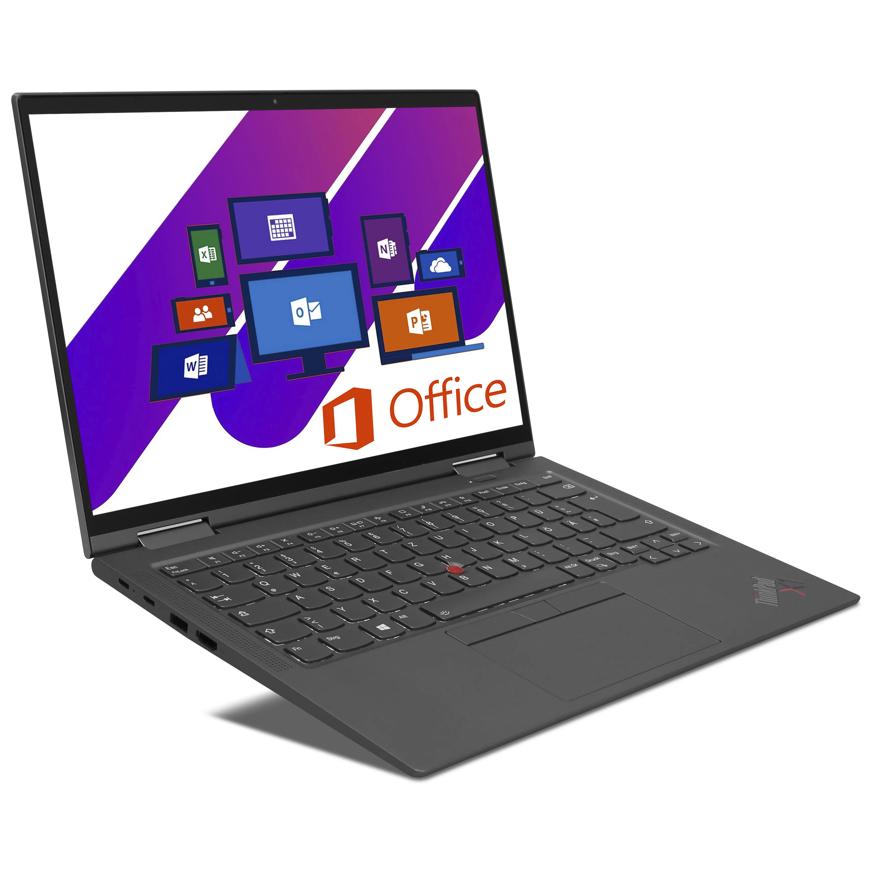 Lenovo ThinkPad X1 Yoga Gen 6 | 16GB RAM | 1TB NVMe SSD | Intel Core i5-1145G7 | 14" Full HD Display | Windows 11 Pro | WLAN / BT / 4G LTE | MS Office 2024