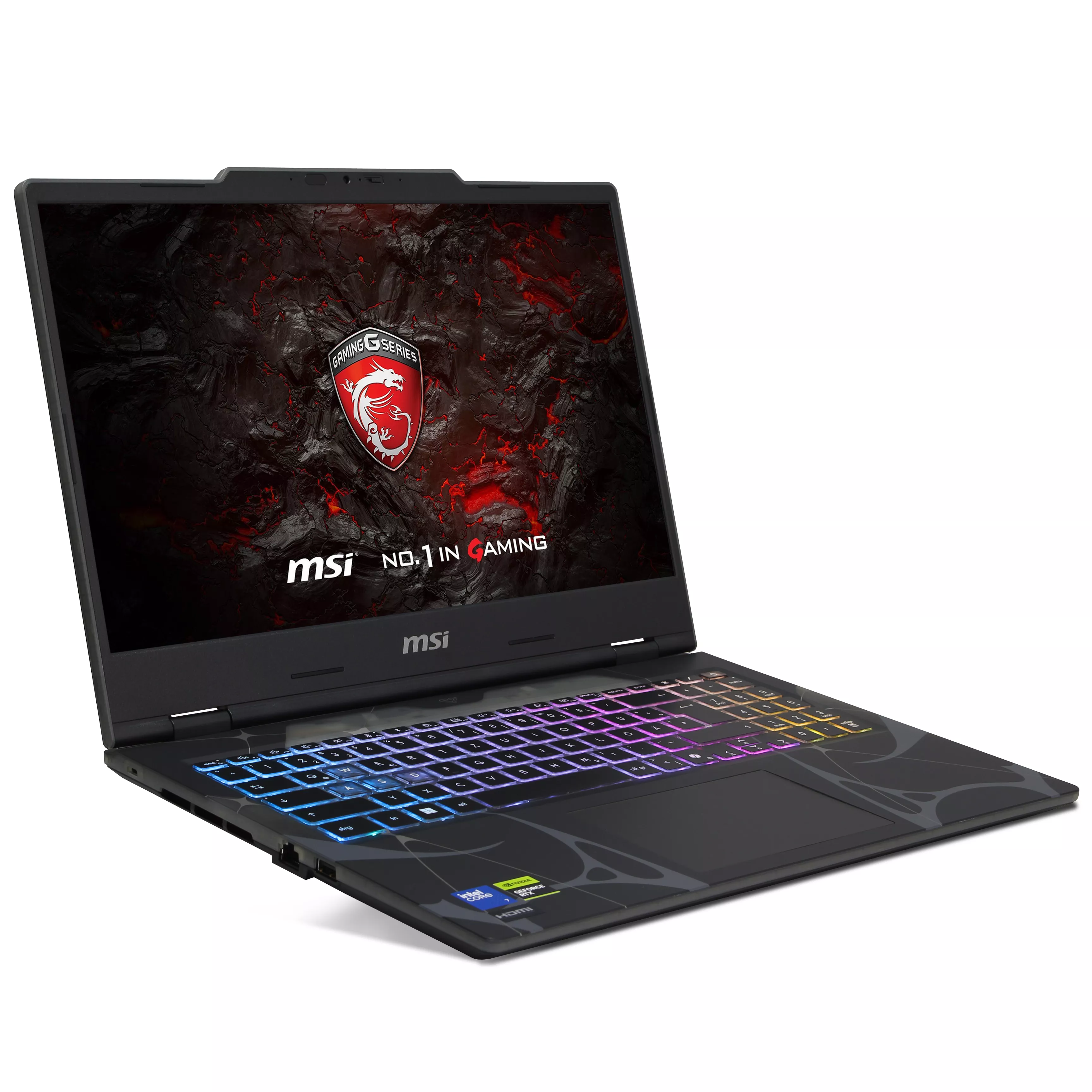 MSI Cyborg 15 B2RWEKG Gaming | 16GB DDR5 RAM | 512GB NVMe SSD | Intel Core 7 240H | 15.6" Full HD LED Display | NVIDIA GeForce RTX 5050 8GB | Windows 11 Pro | WLAN & Bluetooth | MS Office 2024