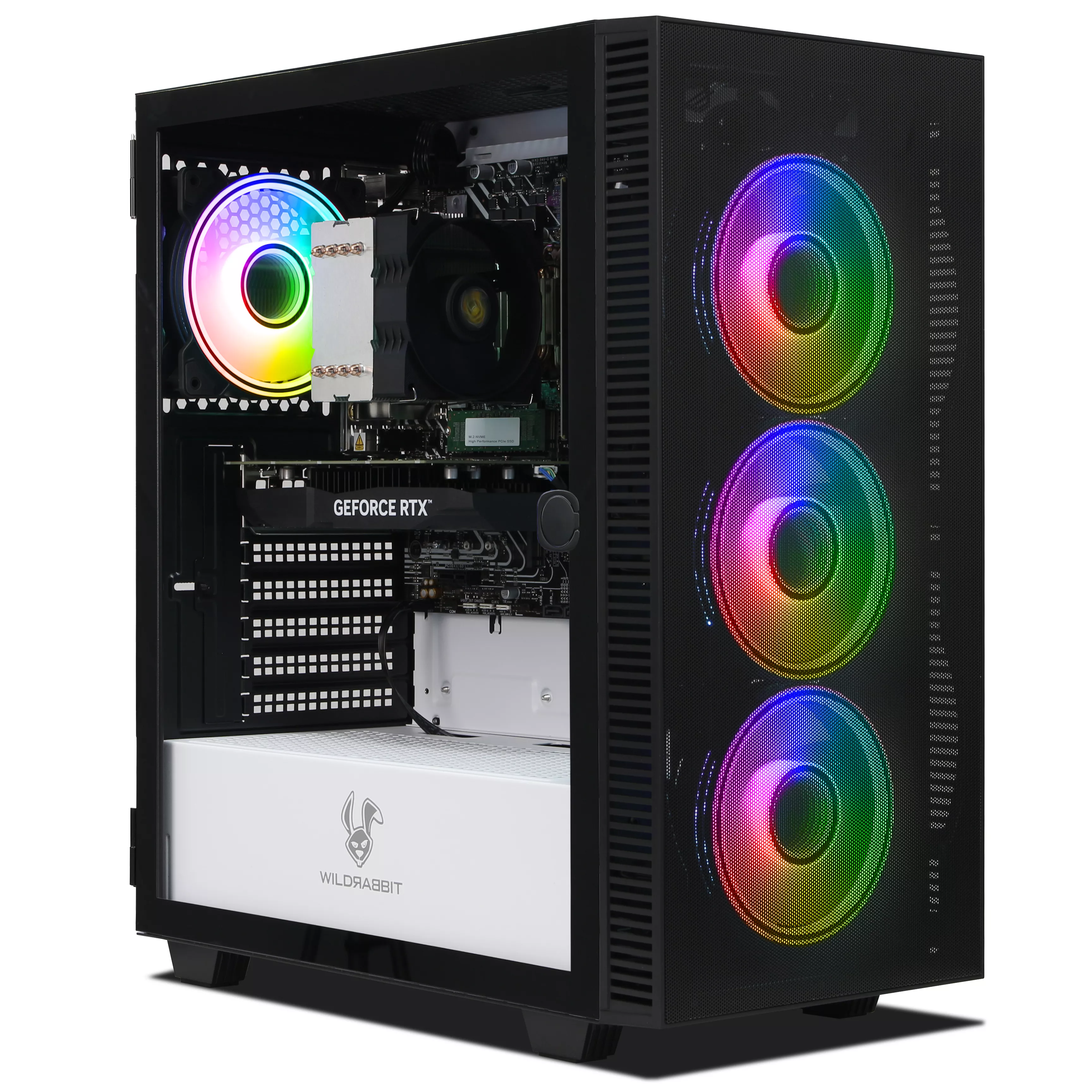 ARCHON Gaming PC | Intel Core i7-13700F | Nvidia GeForce RTX 3050 6GB | 16GB DDR5 RAM | 1TB NVMe SSD | Windows 11 | WLAN & Bluetooth | MS Office 2024